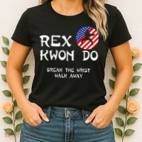 Break The Wrist Walk Away Rex Kwon Do Women's T-Shirt thumb 2
