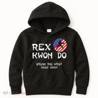 Break The Wrist Walk Away Rex Kwon Do Kids Hoodie thumb 0
