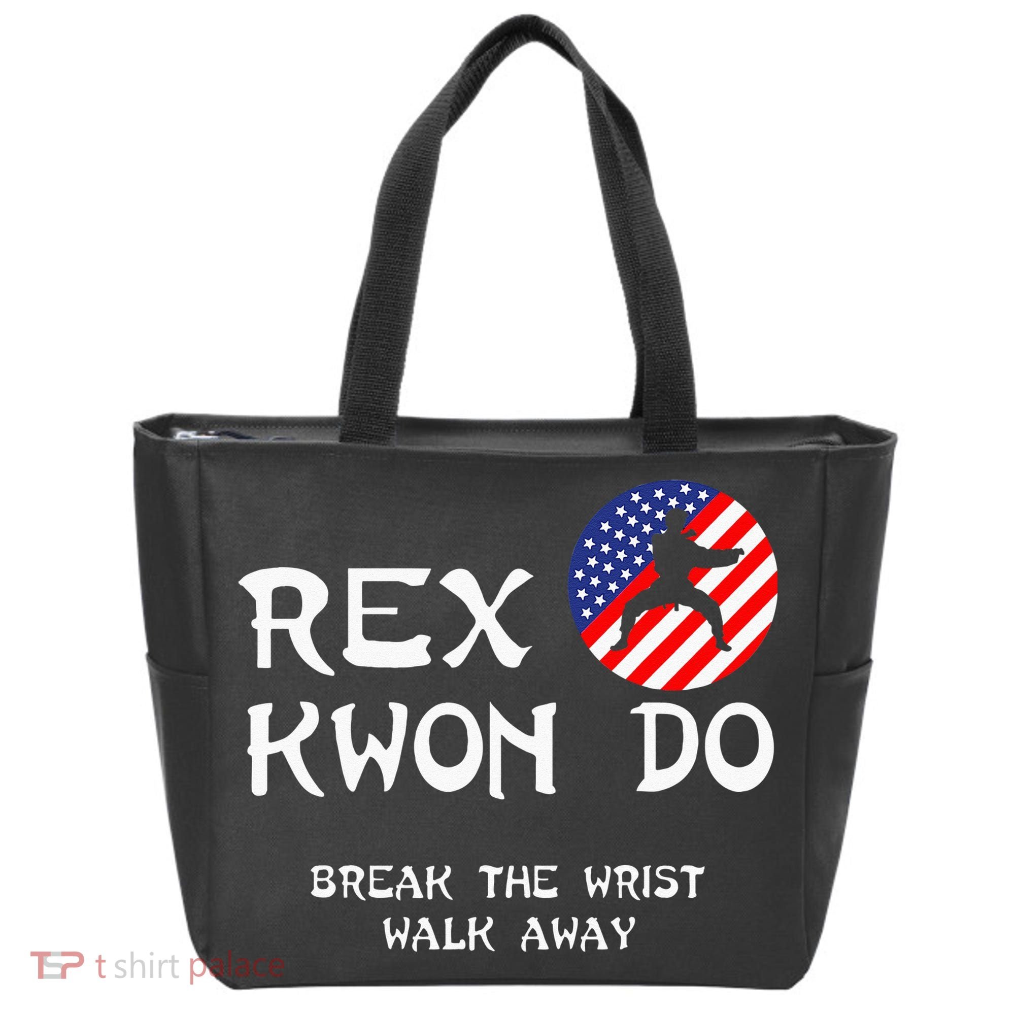 Break The Wrist Walk Away Rex Kwon Do Tote Bag