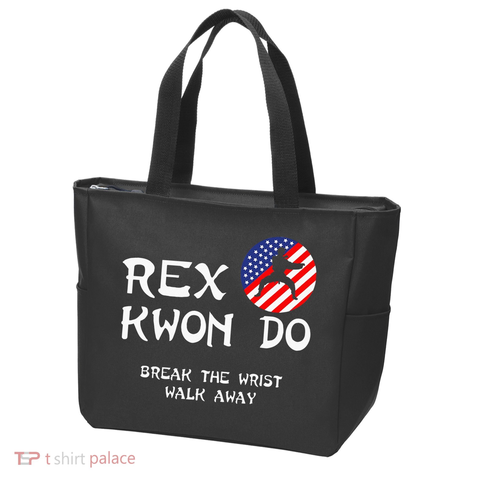 Break The Wrist Walk Away Rex Kwon Do Tote Bag