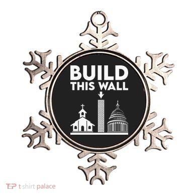 Build This Wall Separation Of Church And State Ornament