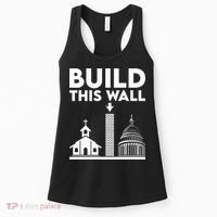 Build This Wall Separation Of Church And State Women's Tank Top thumb 0