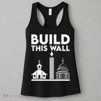 Build This Wall Separation Of Church And State Women's Tank Top thumb 3