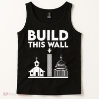 Build This Wall Separation Of Church And State Tank Top thumb 2