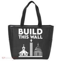 Build This Wall Separation Of Church And State Tote Bag thumb 0