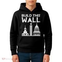 Build This Wall Separation Of Church And State USA Kids Hoodie thumb 4