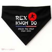 Break The Wrist Walk Away Rex Kwon Do USA-Made Doggie Bandana thumb 0