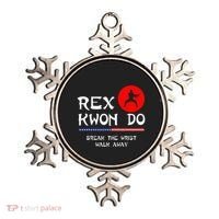 Break The Wrist Walk Away Rex Kwon Do Ornament thumb 0