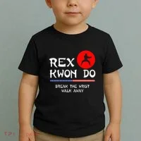 Break The Wrist Walk Away Rex Kwon Do Toddler T-Shirt thumb 2