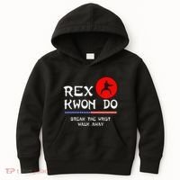 Break The Wrist Walk Away Rex Kwon Do Kids Hoodie thumb 0