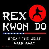 Break The Wrist Walk Away Rex Kwon Do Kids Hoodie thumb 5