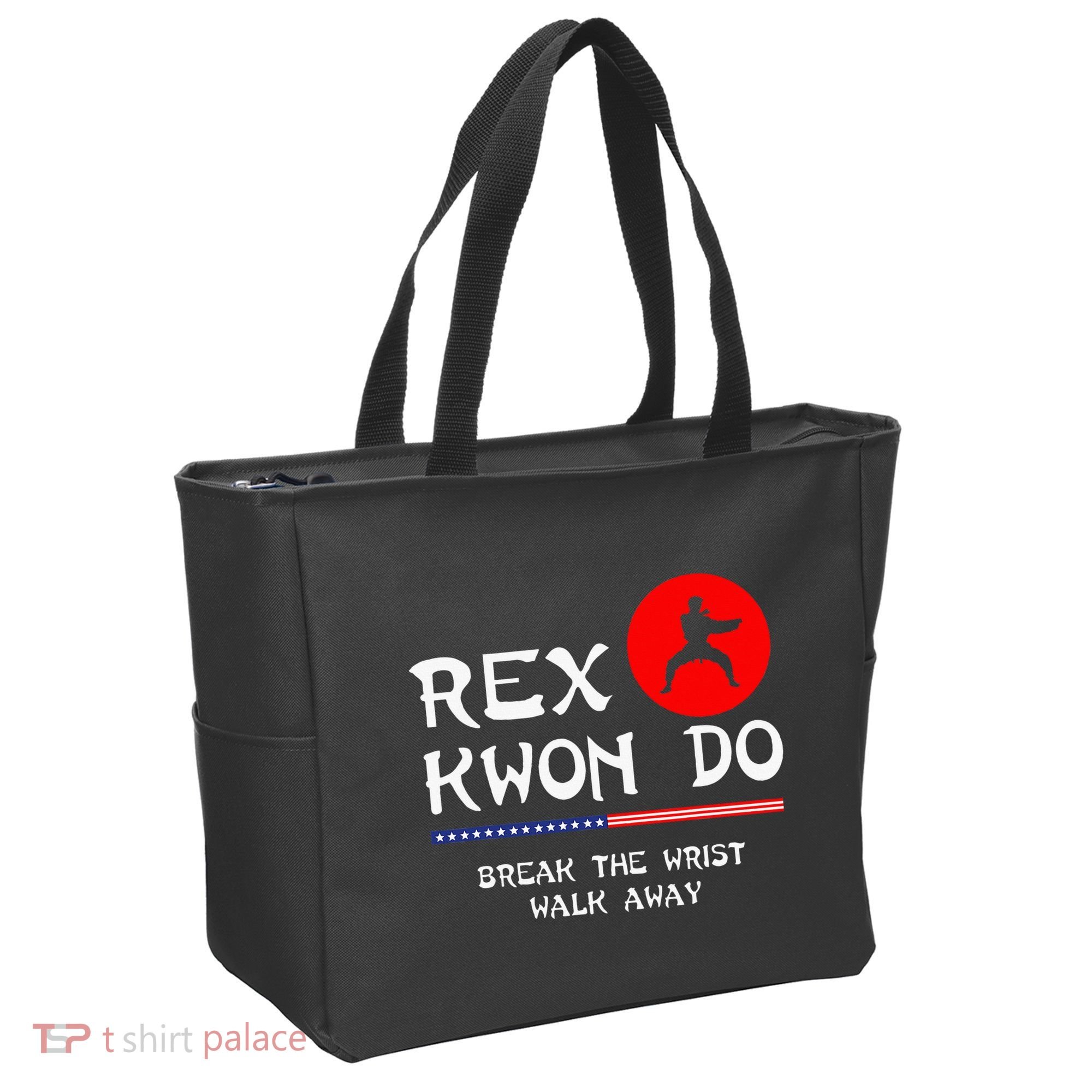 Break The Wrist Walk Away Rex Kwon Do Tote Bag