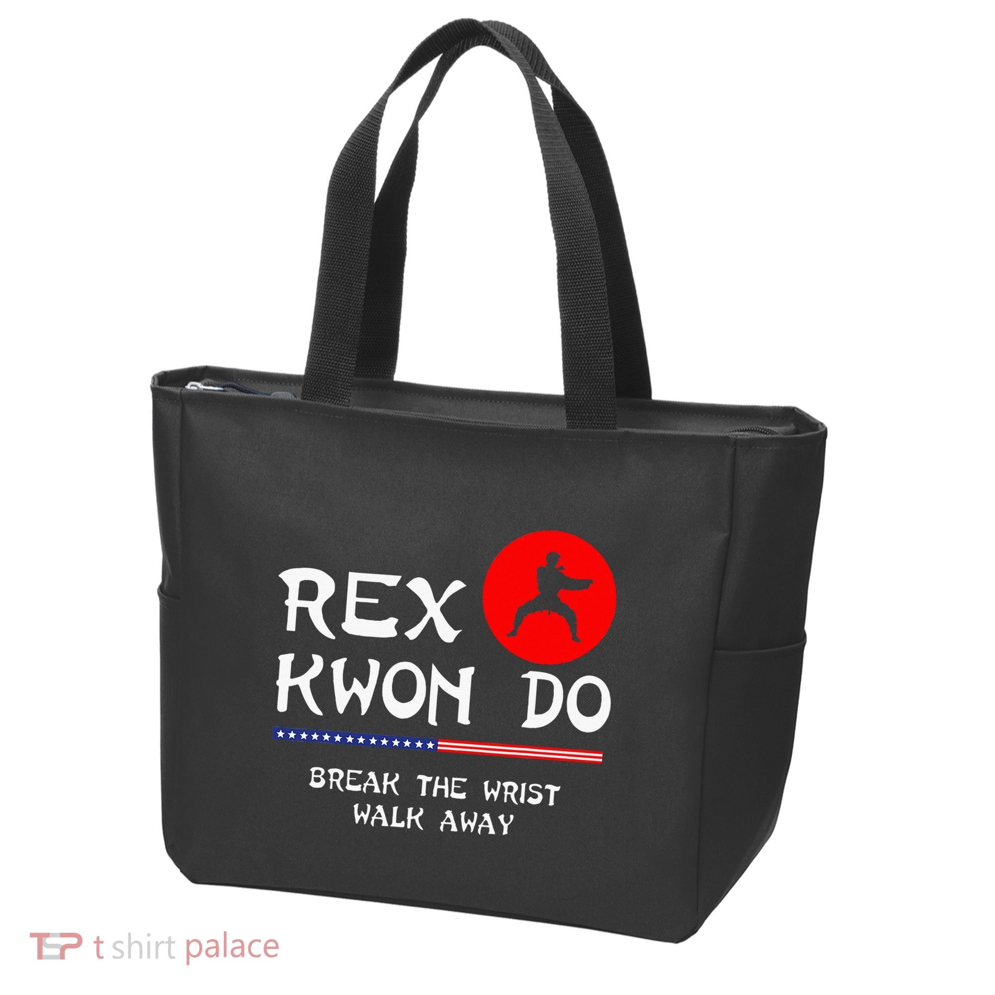 Break The Wrist Walk Away Rex Kwon Do Tote Bag