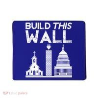 Build This Wall Separation Of Church And State Usa Gift Mousepad thumb 0