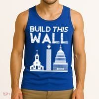 Build This Wall Separation Of Church And State Usa Gift Tank Top thumb 3