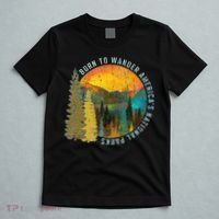 Born To Wander Americas National Parks Vintage T-Shirt thumb 5