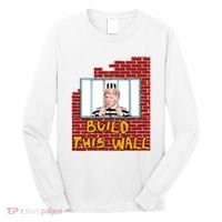 Build This Wall Lock Him Up Anti Trump Impeachment 45 Long Sleeve Shirt thumb 0