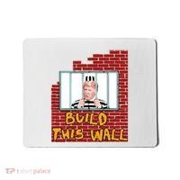 Build This Wall Lock Him Up Anti Trump Impeachment 45 Mousepad thumb 0