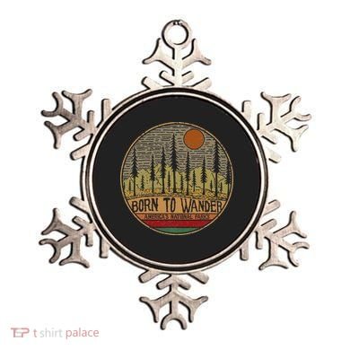 Born To Wander Americas National Parks Vintage Ornament
