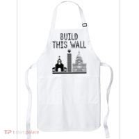 Build This Wall Ironic Separate Church And State Apron thumb 0