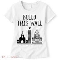 Build This Wall Ironic Separate Church And State Women's T-Shirt thumb 0