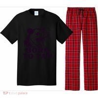 Born To Yap Funny Opossun Meme Awesome Possum Weird Gift Pajama Set thumb 0