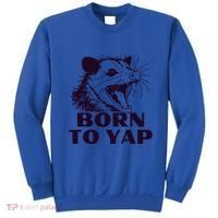Born To Yap Funny Opossun Meme Awesome Possum Weird Gift Sweatshirt thumb 0