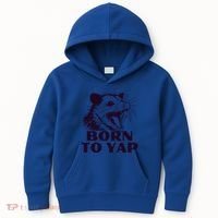 Born To Yap Funny Opossun Meme Awesome Possum Weird Gift Kids Hoodie thumb 0