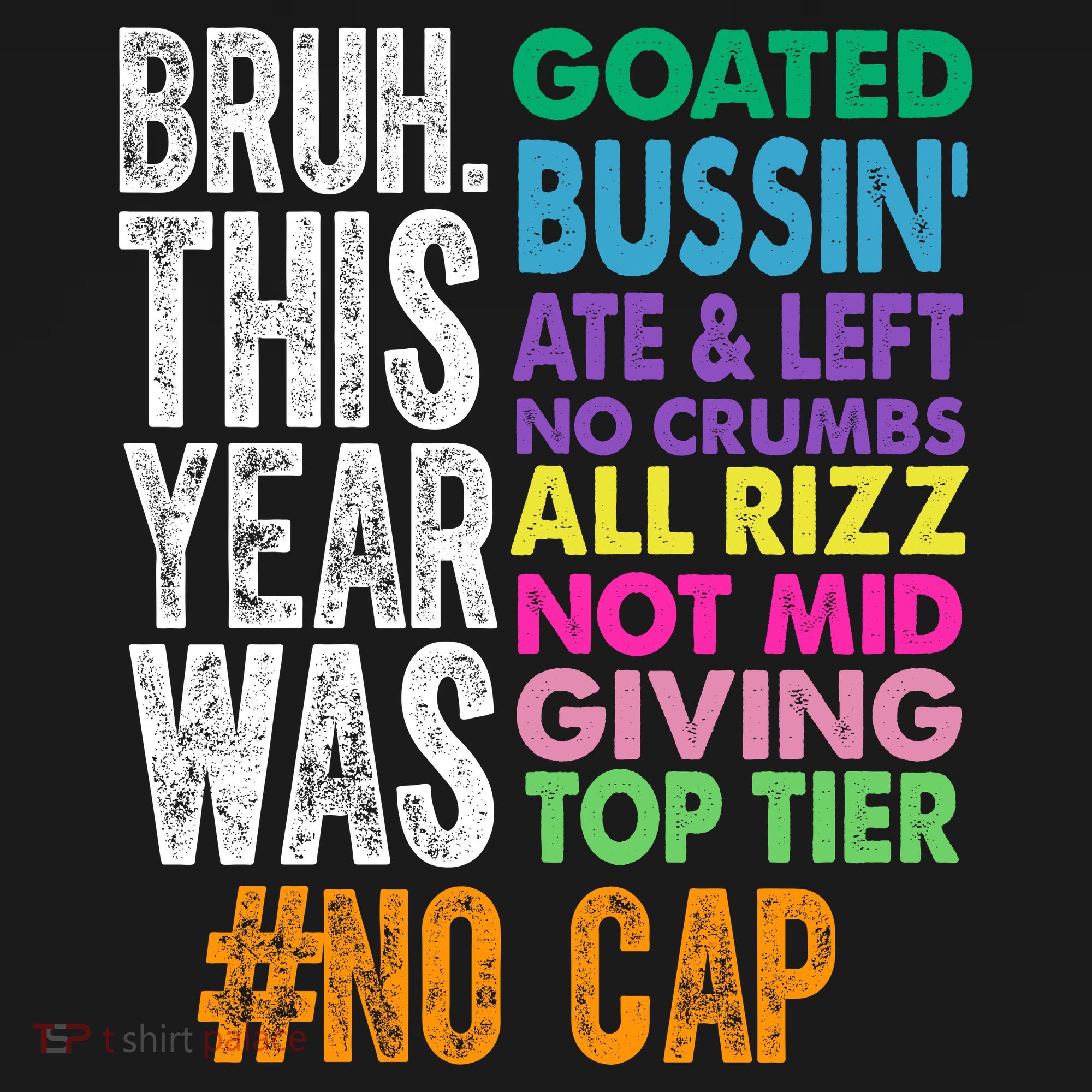 Bruh This Year Was Goated No Cap Funny Last Day Of School Sweatshirt