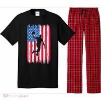 Basketball USA American Flag Bball Coach Team Player Pajama Set thumb 0