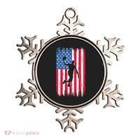 Basketball USA American Flag Bball Coach Team Player Ornament thumb 0