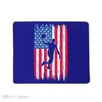 Basketball USA American Flag Bball Coach Team Player Mousepad thumb 0