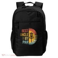 Best Uncle By Par Disc Golf Frisbee Golfer FatherS Day Cool Gift Backpack thumb 0