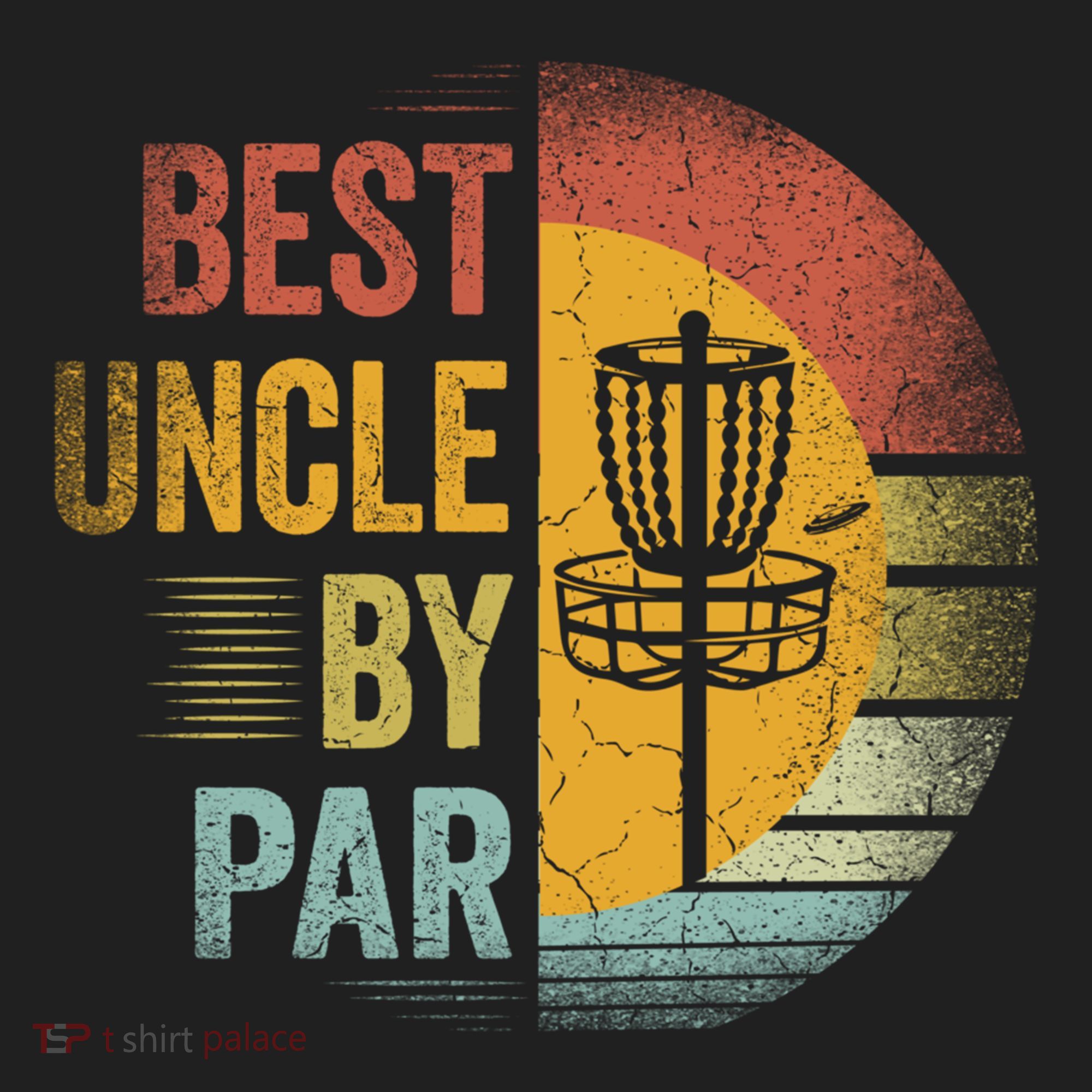 Best Uncle By Par Disc Golf Frisbee Golfer FatherS Day Cool Gift Beanie