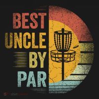 Best Uncle By Par Disc Golf Frisbee Golfer FatherS Day Cool Gift Women's Hoodie thumb 2
