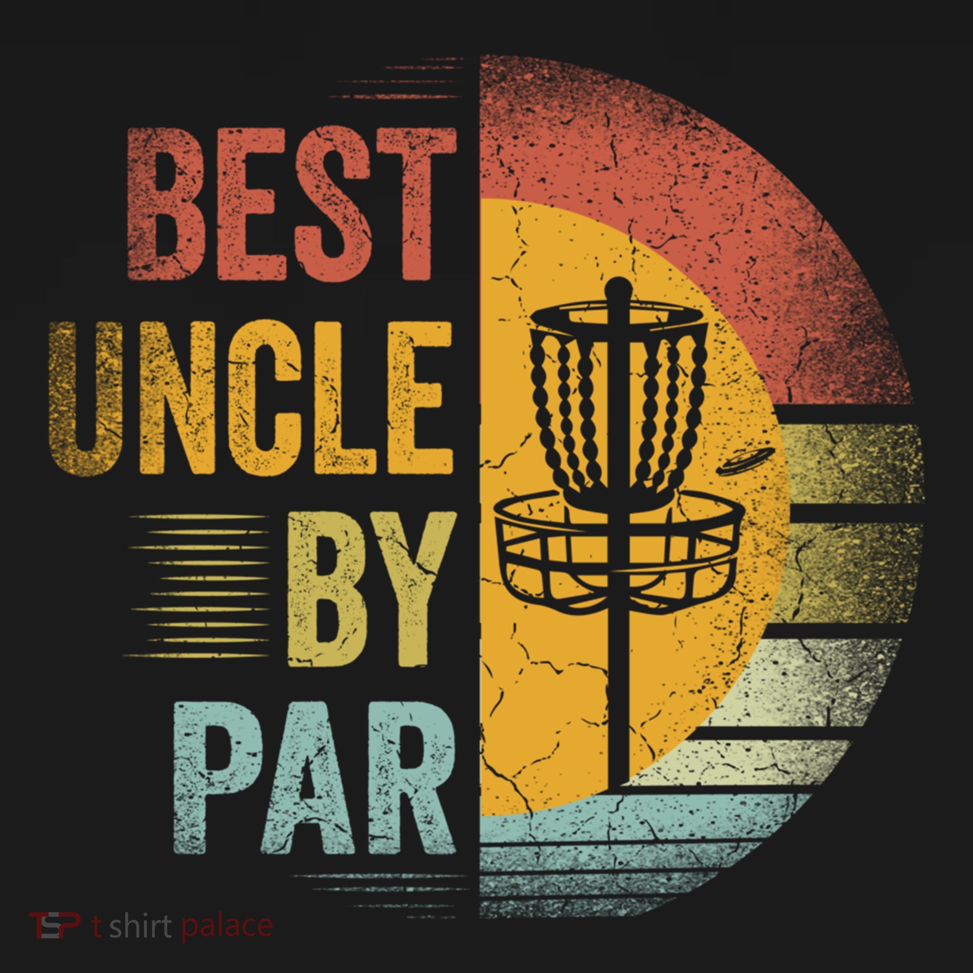 Best Uncle By Par Disc Golf Frisbee Golfer FatherS Day Cool Gift Women's Hoodie