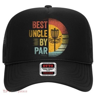 Best Uncle By Par Disc Golf Frisbee Golfer FatherS Day Cool Gift Hat