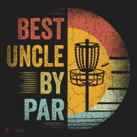 Best Uncle By Par Disc Golf Frisbee Golfer FatherS Day Cool Gift Hat thumb 2
