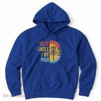 Best Uncle By Par Disc Golf Frisbee Golfer FatherS Day Cool Gift Hoodie thumb 0