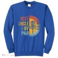 Best Uncle By Par Disc Golf Frisbee Golfer FatherS Day Cool Gift Sweatshirt thumb 0