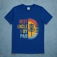 Best Uncle By Par Disc Golf Frisbee Golfer FatherS Day Cool Gift T-Shirt thumb 5