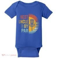 Best Uncle By Par Disc Golf Frisbee Golfer FatherS Day Cool Gift Baby Bodysuit thumb 0