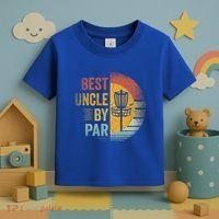 Best Uncle By Par Disc Golf Frisbee Golfer FatherS Day Cool Gift Toddler T-Shirt thumb 3