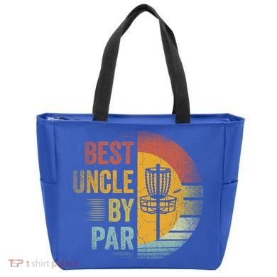 Best Uncle By Par Disc Golf Frisbee Golfer FatherS Day Cool Gift Tote Bag