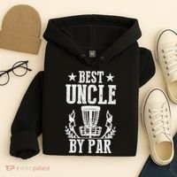 Best Uncle By Par Fathers Day Frisbee Disc Golf Hoodie thumb 4