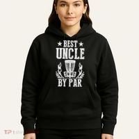 Best Uncle By Par Fathers Day Frisbee Disc Golf Hoodie thumb 5