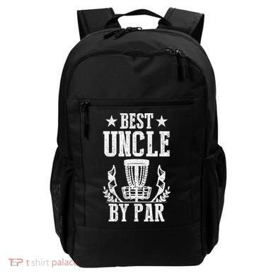 Best Uncle By Par Fathers Day Frisbee Disc Golf Backpack