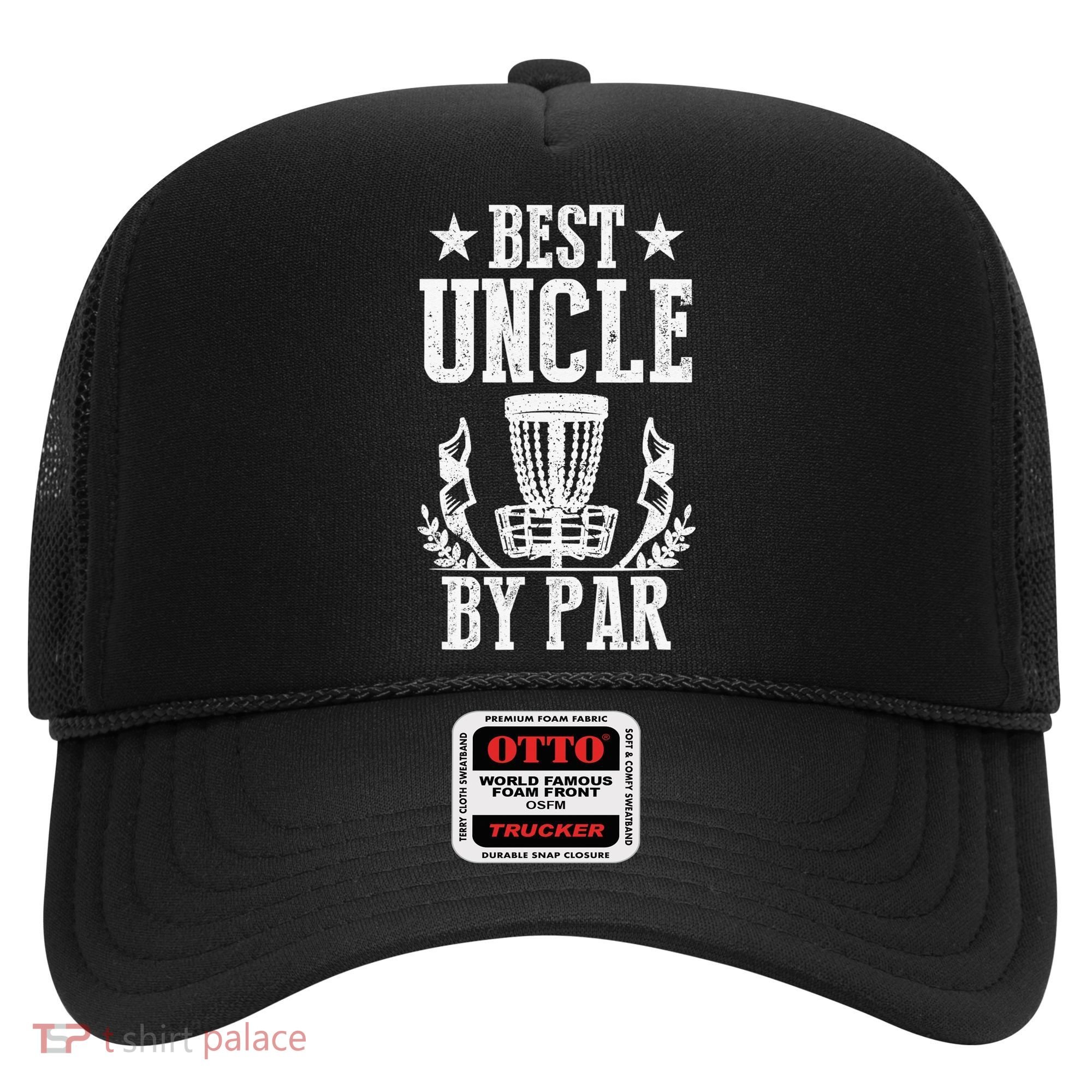 Best Uncle By Par Fathers Day Frisbee Disc Golf Hat