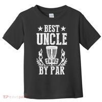 Best Uncle By Par Fathers Day Frisbee Disc Golf Toddler T-Shirt thumb 0