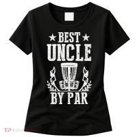 Best Uncle By Par Fathers Day Frisbee Disc Golf Women's T-Shirt thumb 0